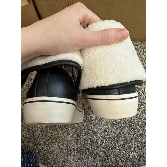 Coach Monogram Jacquard Foldover High Top Sneakers Size 8 - Picture 8 of 12